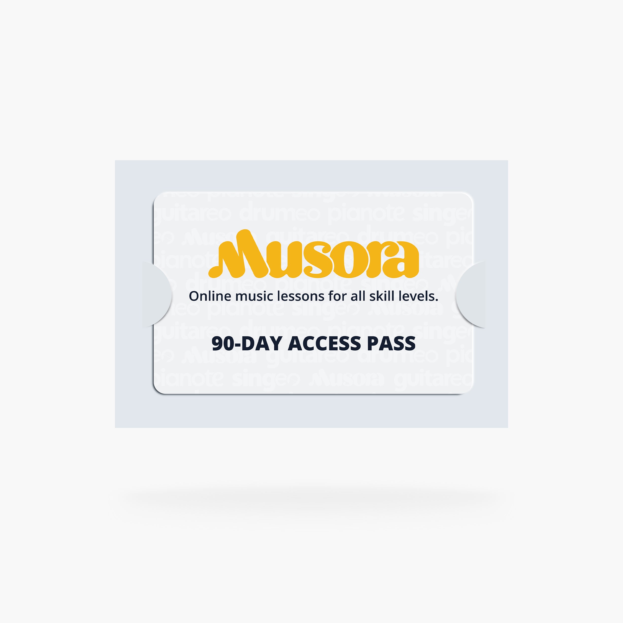 Musora Membership Gift Card