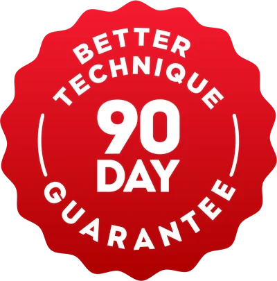 90-day guarantee badge