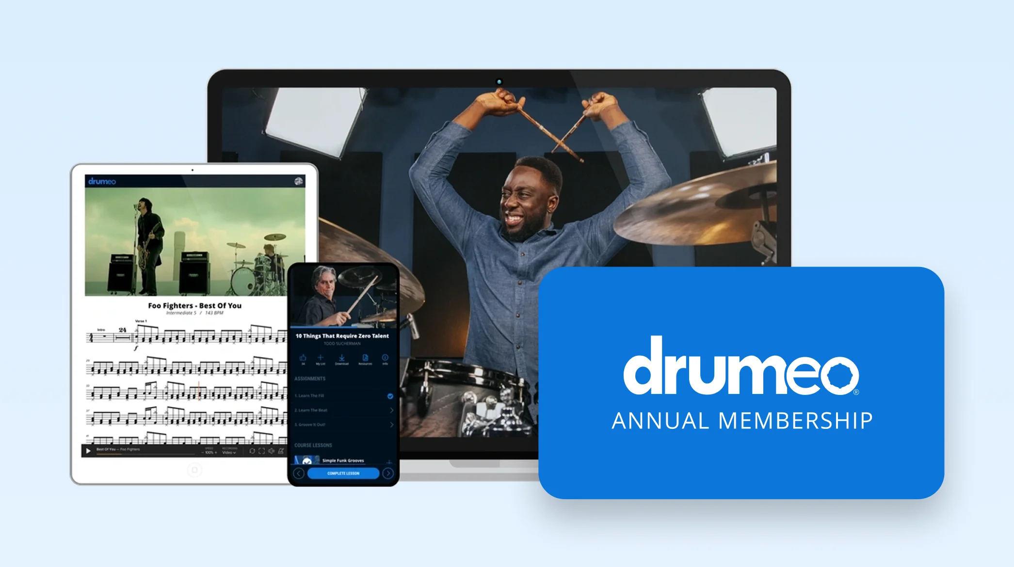 Drumeo Annual Membership
