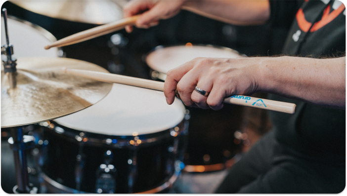 Drumeo 5A Drumsticks by Vater