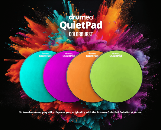 Drumeo QuietPad - ColorBurst