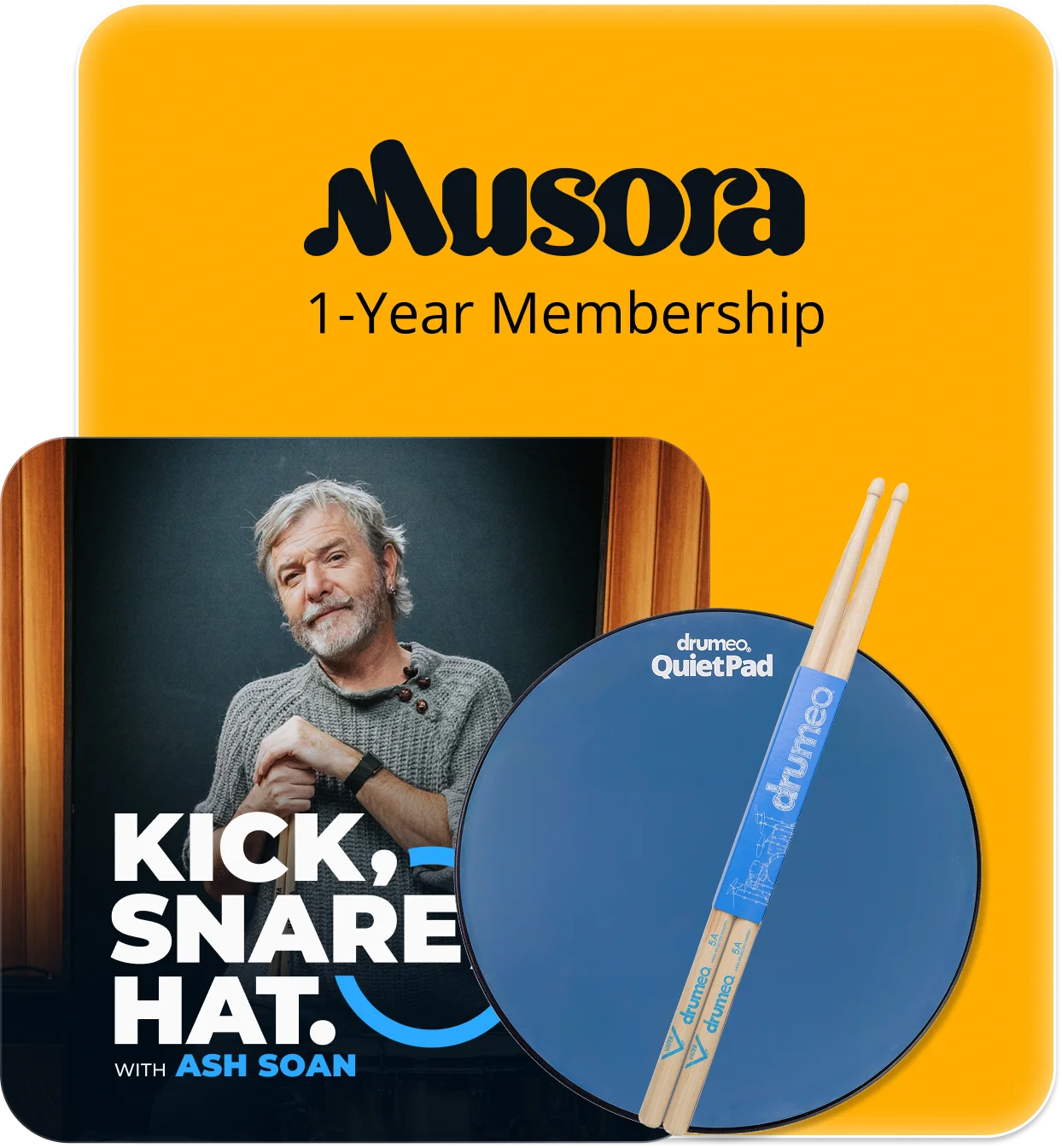 Kick, Snare, Hat Gear Bundle