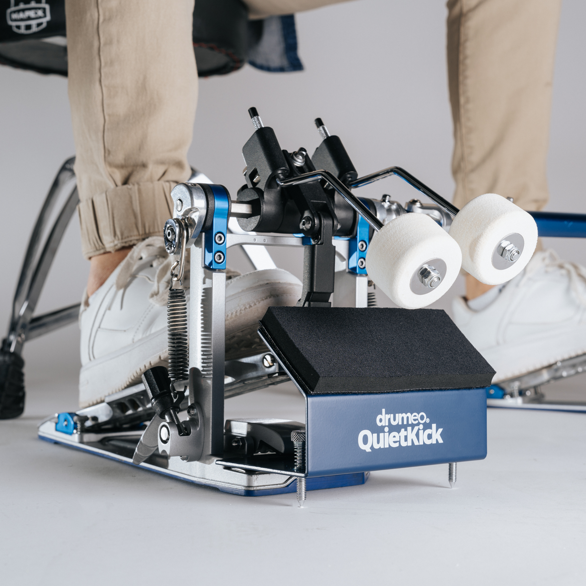 silent kick pedal Drumeo QuietKick