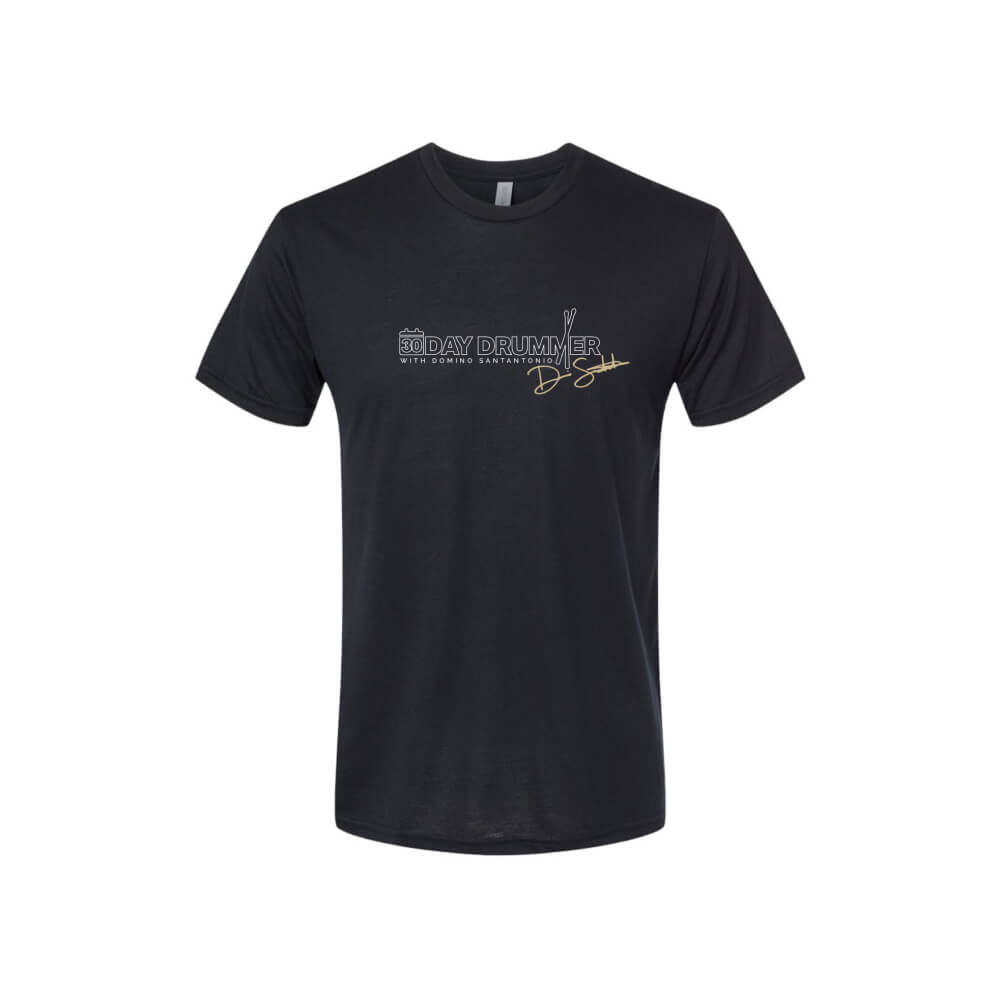 30-Day Drummer Black T-Shirt