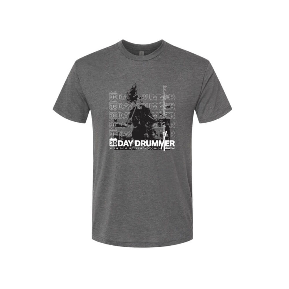 30-Day Drummer Silhouette T-shirt